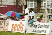 Winston Davis and Curtley Ambrose