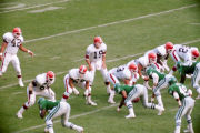 Tim Manoa and Bernie Kosar