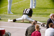 Jeff Jaeger stretching