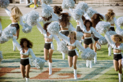 LA Raiders cheerleaders