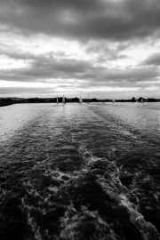 River Exe estuary at dusk