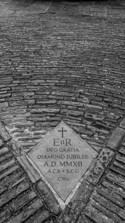 Diamond Jubilee memorial stone