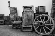 Boxes at the SS Great Britain