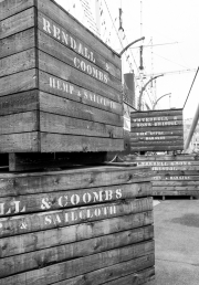 Boxes at the SS Great Britain