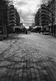 Shadows on Cathedral Walk