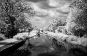 Kennet and Avon Canal in infra-red