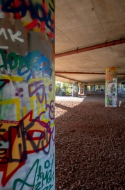 Under the Cumberland Basin Flyover