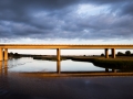 M5 bridge at sunset