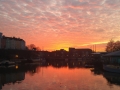 Sunset over the Floating Harbour