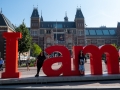 I Amsterdam sign at the Rijksmuseum