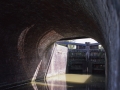 Canal bridge reflections