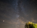 Milky Way with foreground