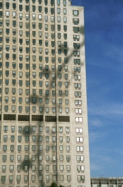 London Eye Shadow on BP Building