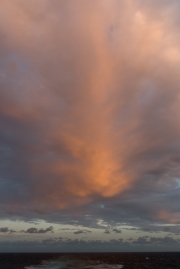 Sunset over the English Channel