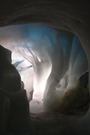 Carved Ice Cave