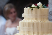 Wedding Cake and Bride