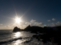 Sunset over Kynance Cove