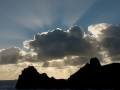 Sunset over Kynance Cove