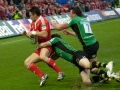 Munster Player Tackled