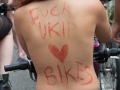 Bodypainted Slogan